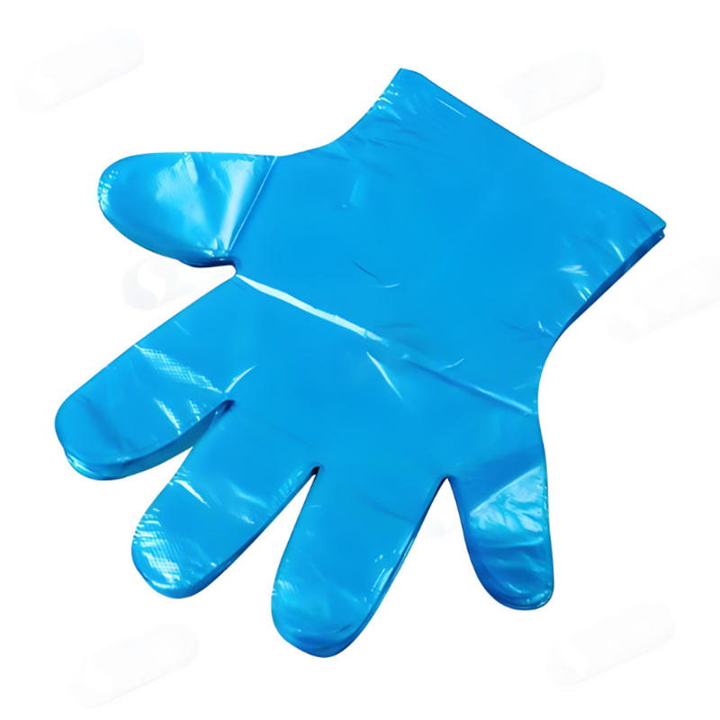 Sarung tangan HDPE Biru tahan bakteria, asid dan alkali Sarung tangan HDPE Biru tahan bakteria, asid dan alkali