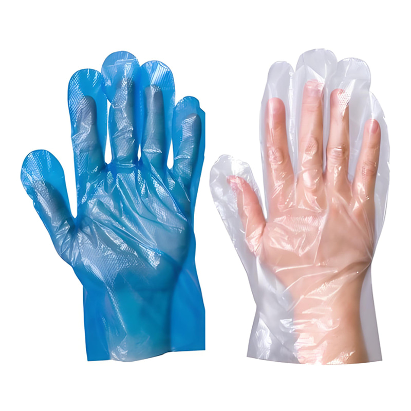 Sarung tangan HDPE Biru tahan bakteria, asid dan alkali Sarung tangan HDPE Biru tahan bakteria, asid dan alkali