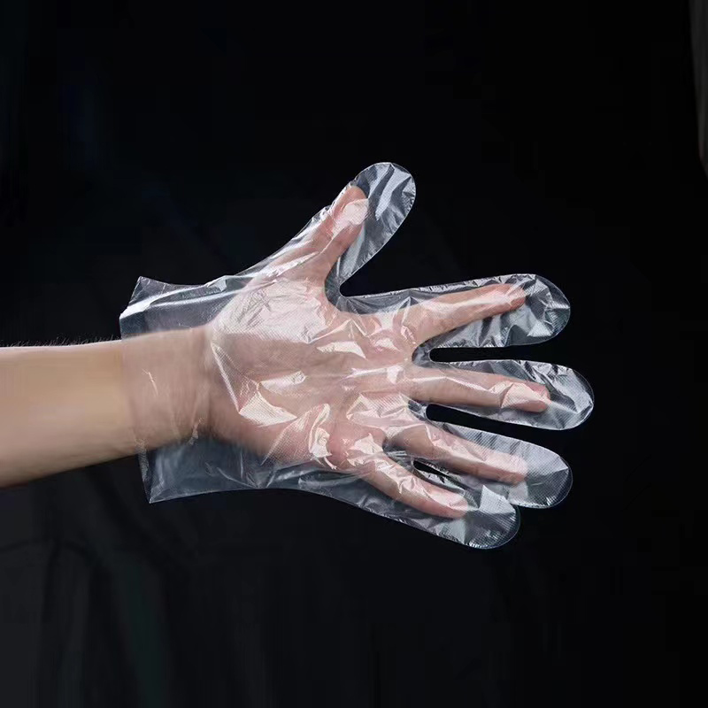 Sarung tangan LDPE putih pudar kalis air dan kalis minyak